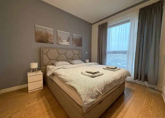 公寓 Na Vodi Waterfront - Great View